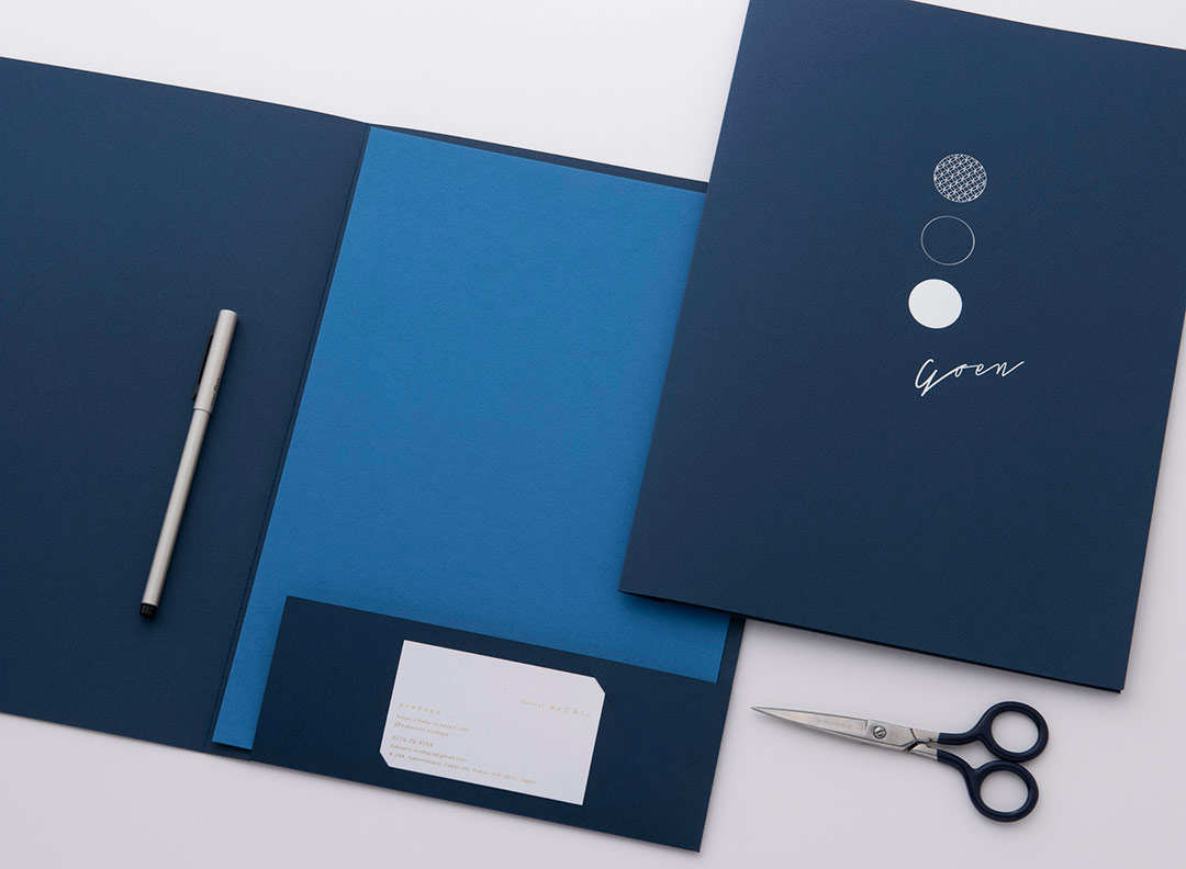 ネイビー 箔押しポケットフォルダー オリジナルサイズ ポケットフォルダー 箔押し印刷 ポケットフォルダー 箔押し印刷 箔押しポケットフォルダー オリジナルサイズ 箔押し専門店 あさだ屋