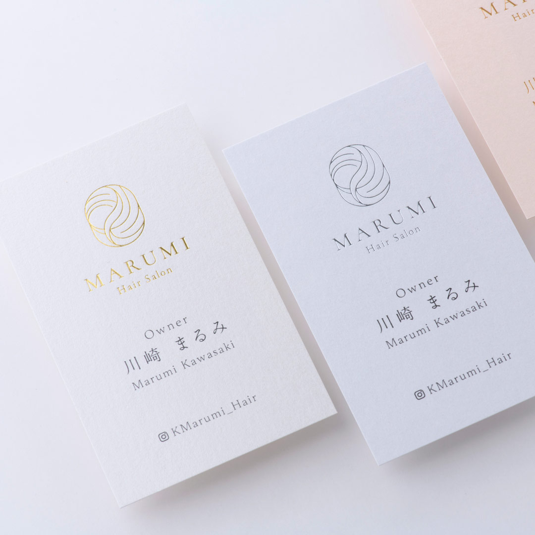スタードリーム名刺〈印刷＋箔押し〉 / 箔押し専門店 あさだ屋