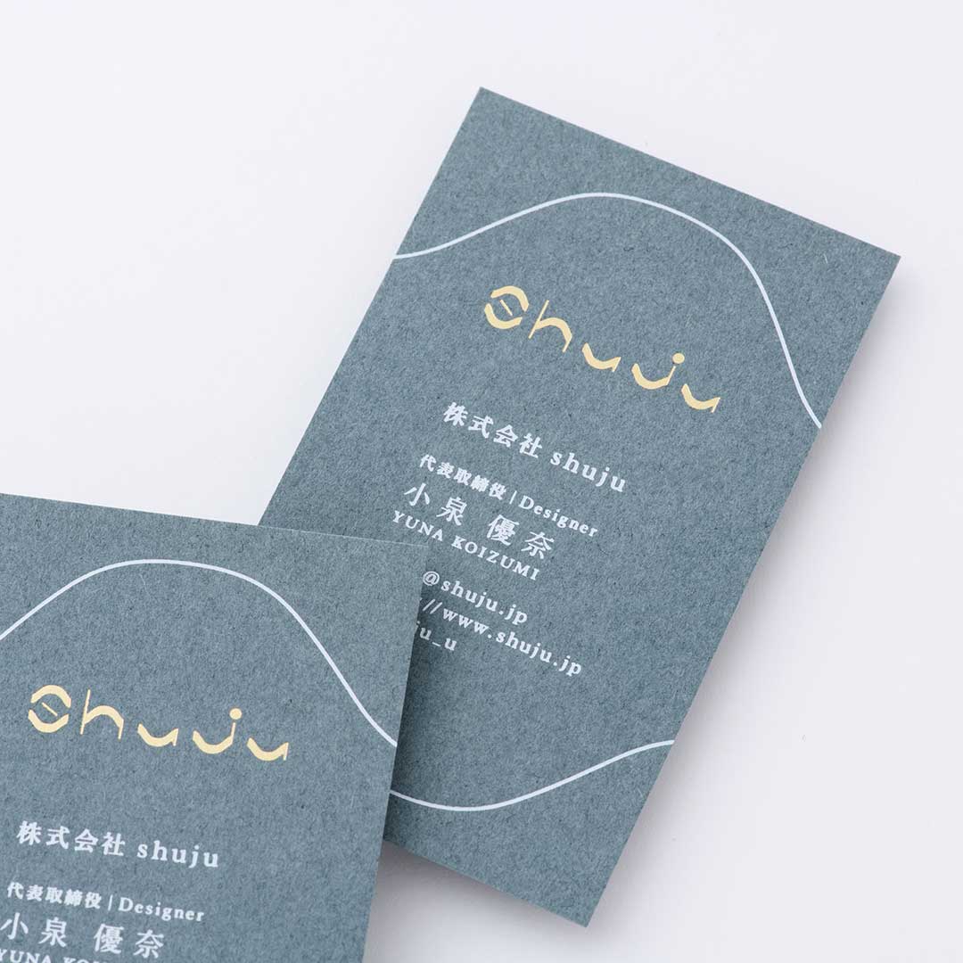 紙｜ディープマット アッシュ<br>箔｜顔料白箔・つや消し金箔111