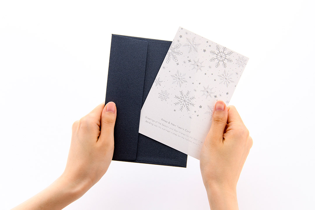 クリスマスカードが必要になるシーン