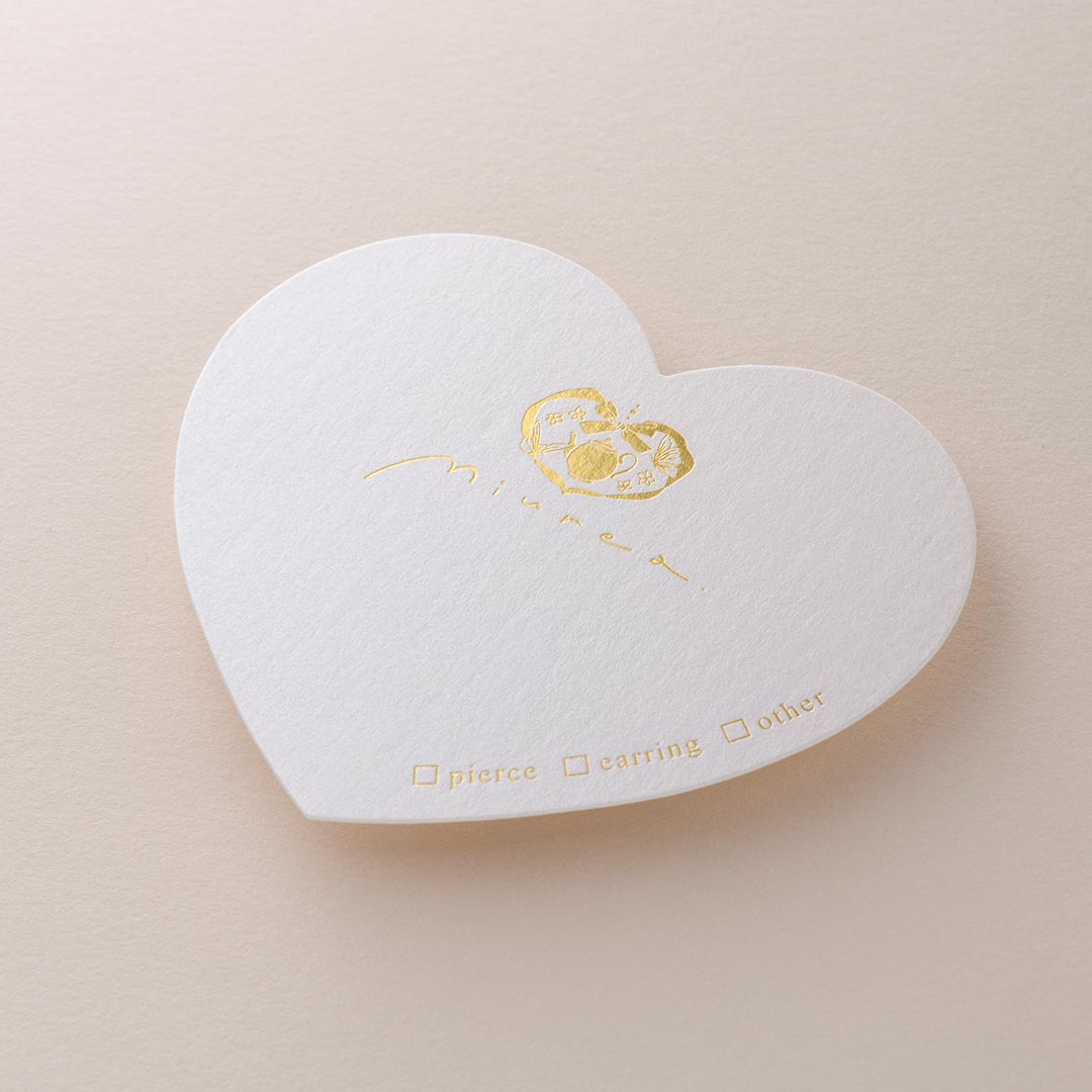 紙│スタードリーム クォーツ<br>箔│メタリック金箔