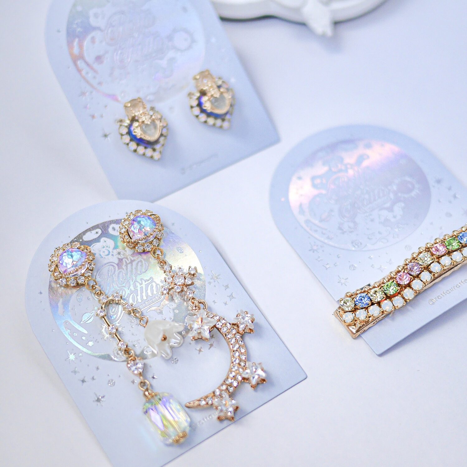 ハンドメイド作家のオリジナルアクセサリー台紙