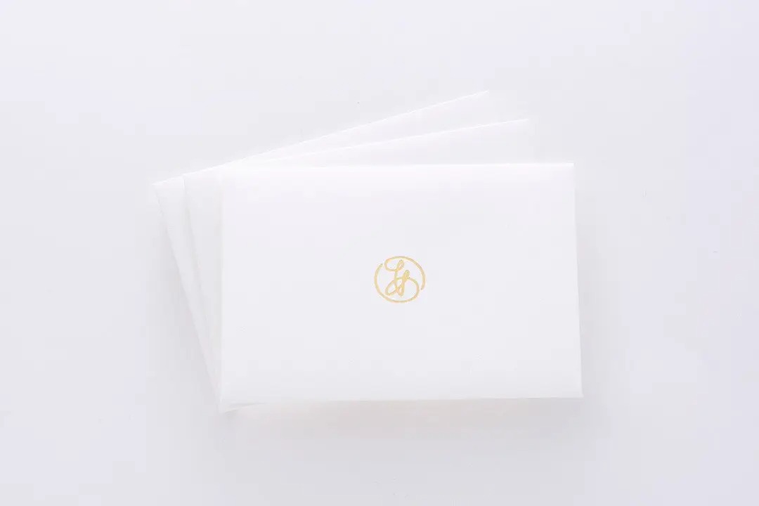 カードがすっぽり入るオリパ封筒×箔押し印刷