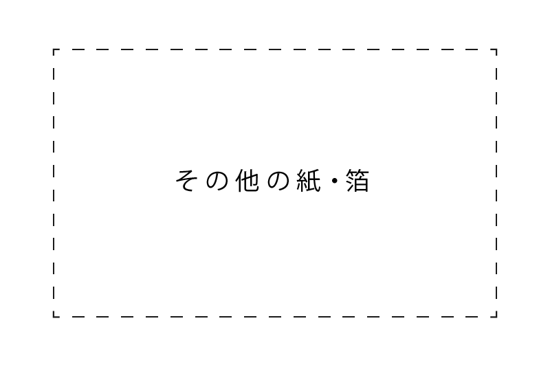 その他の紙や箔