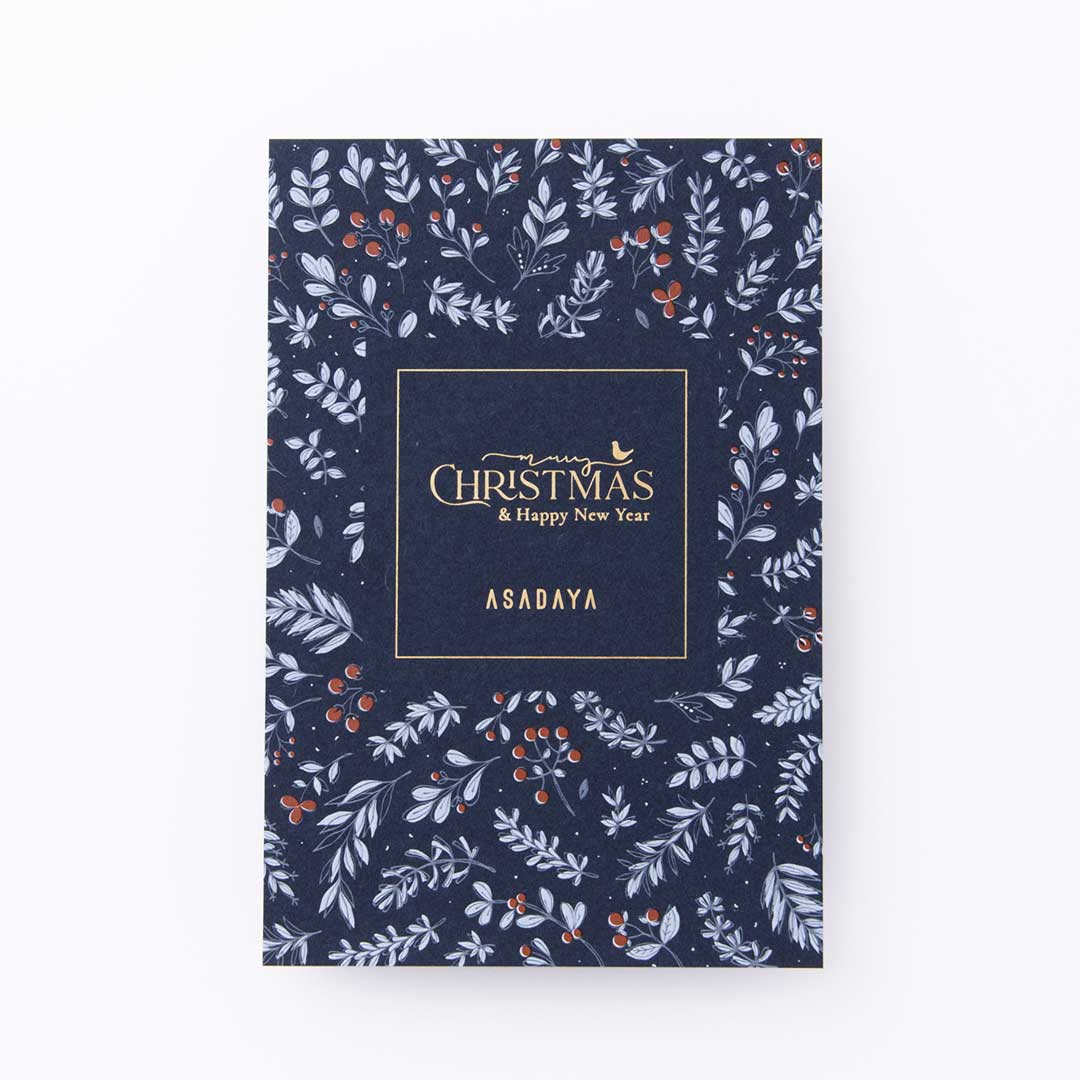 クリスマスカード「スノーベリー」